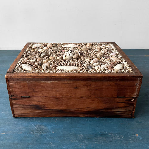 Vintage Shellwork Box