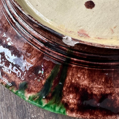 Manuel Mafra Portuguese Palissy-Style Earthenware Charger