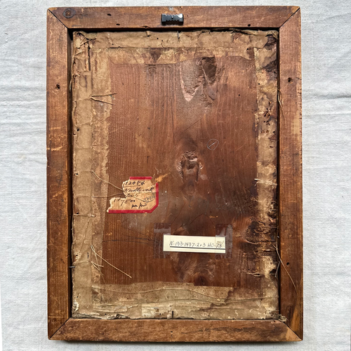 Pair of 19th-century Framed Embroidered Floral Silk Panels