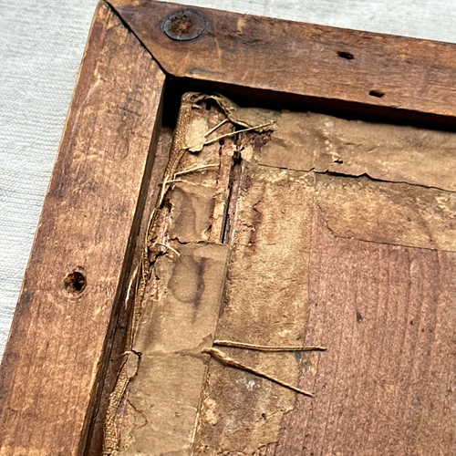 Pair of 19th-century Framed Embroidered Floral Silk Panels