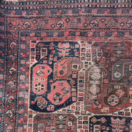 4'4" x 6' Antique Persian Rug