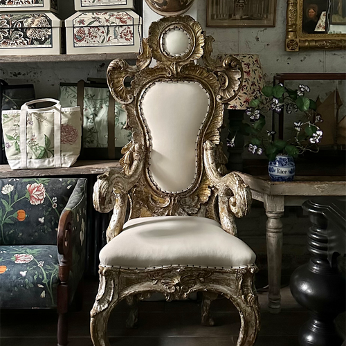 19th-century Italian Venetian Chair