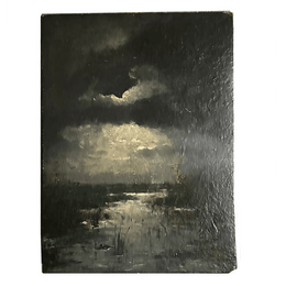 Evert Rabbers Landscape Painting (2380)