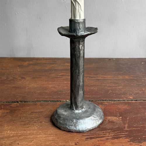 Papier-Mâché Candlestick #1
