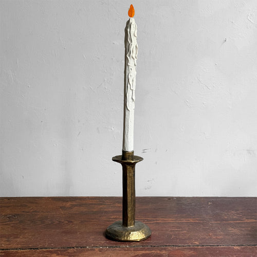 Papier-Mâché Candlestick #2