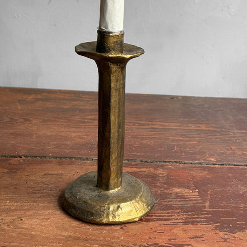 Papier-Mâché Candlestick #2