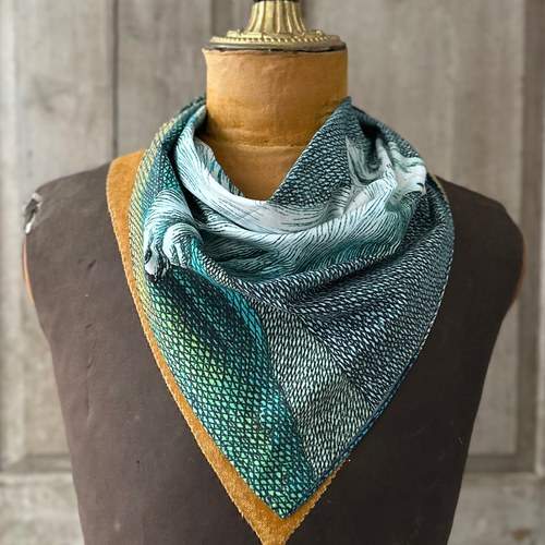 Wolf Dog Cotton Bandana