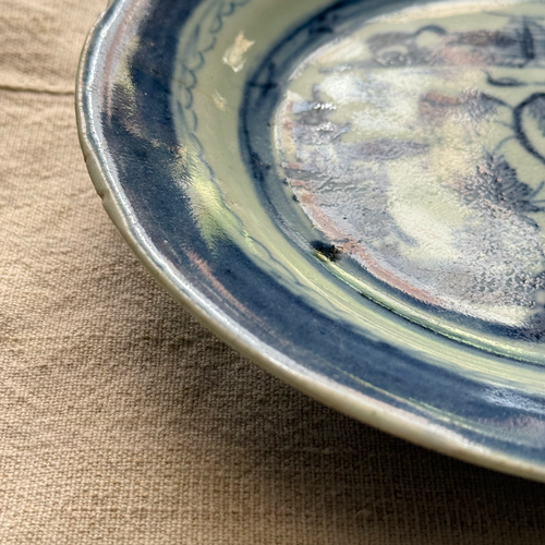 18th-century Delft Plate (#612)