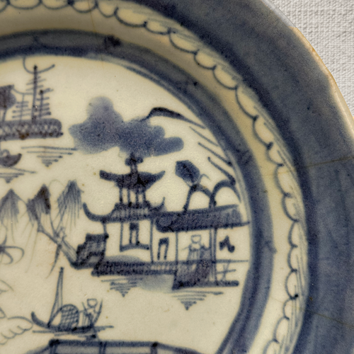18th-century Delft Plate (#609)