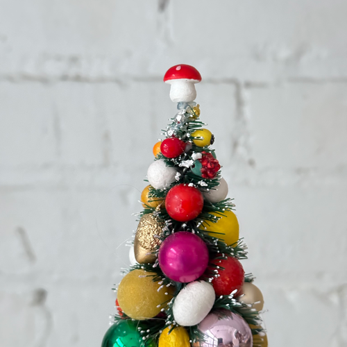 Small Green Nostalgic Brush Tree