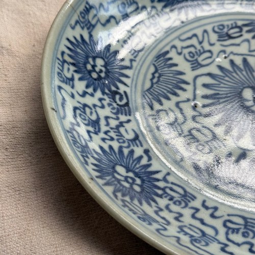18th-century Chinese Porcelain Plate