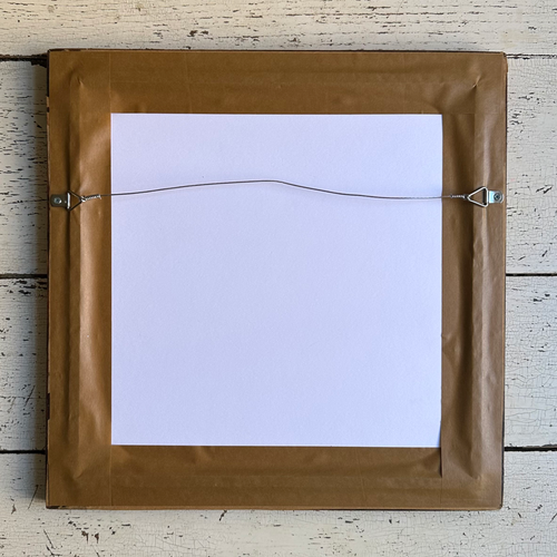 "Bunny 3" in a Vintage Frame