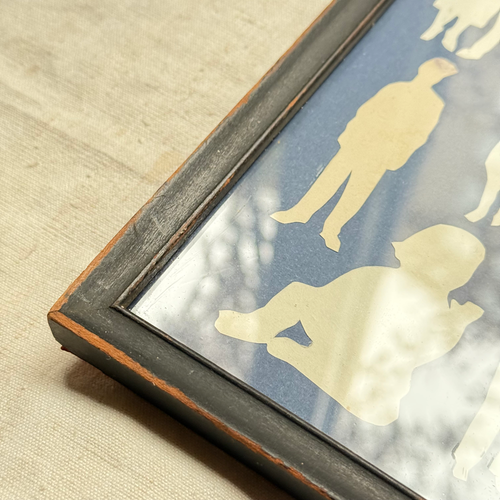 Framed Mike Miller Silhouette Collage #5