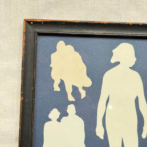 Framed Mike Miller Silhouette Collage #5