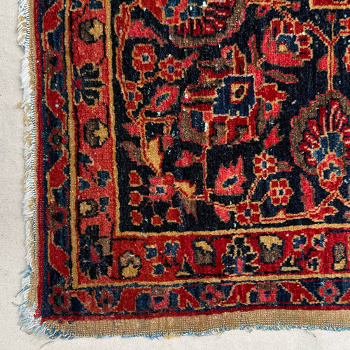 8’9” x 12’1” Vintage Persian Malayer Rug
