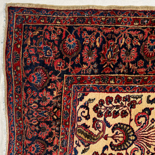8’9” x 12’1” Vintage Persian Malayer Rug