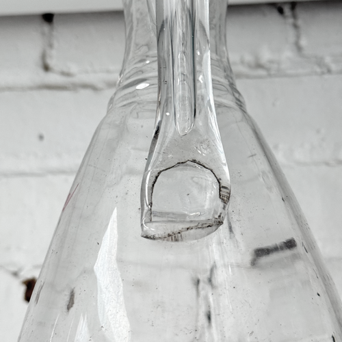 19th-century French Glass Pitcher (CD3)