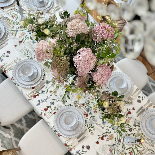 Summerill & Bishop x John Derian "Botanical Wildflower" Tablecloth