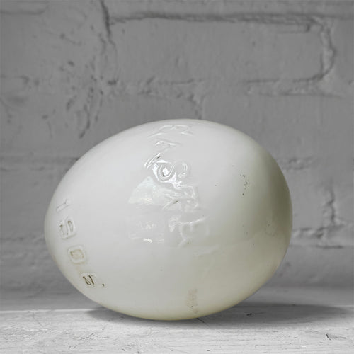 Antique Victorian Milk Glass Easter Egg (#8)