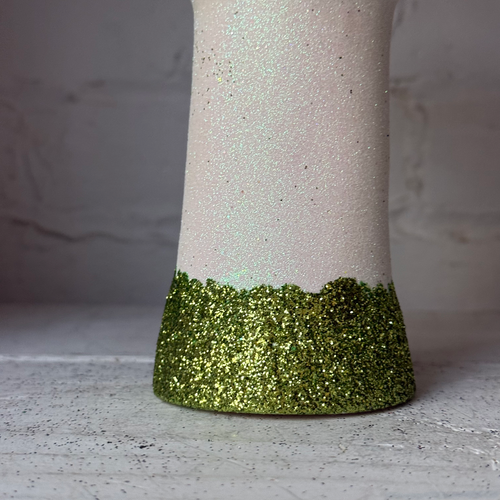 Large Glitter Mushroom in Pink