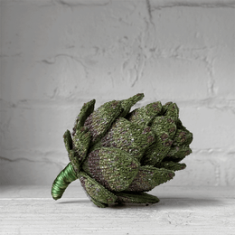 Hand-Beaded Artichoke by Trovelore
