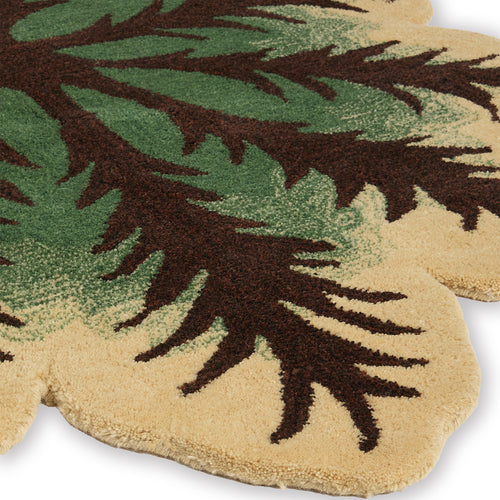 John Derian Fatsia Leaf Rug - Coming Soon!