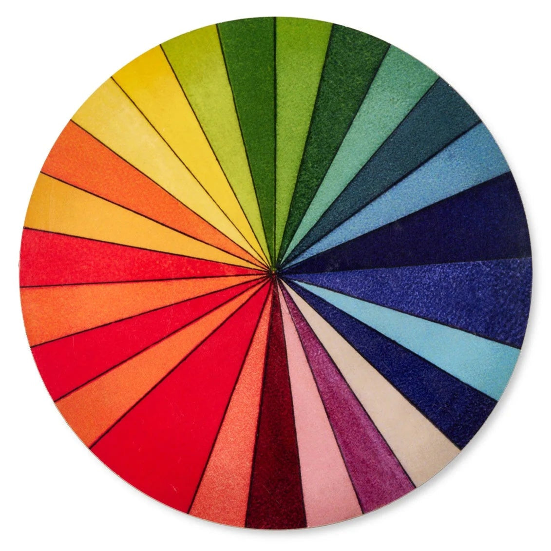 Summerill & Bishop x John Derian 'Color Wheel' Round Cork-Backed Placemat
