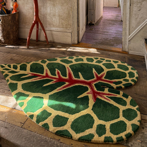 John Derian Garden Croton Rug