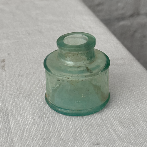 Antique Glass Ink Well Bottle #2