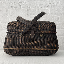 19th Century French Market Basket No. MB07