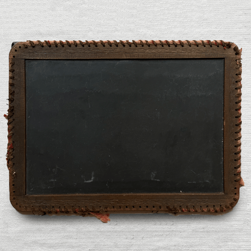 19th Century Vintage Chalk Board Slate (#02)