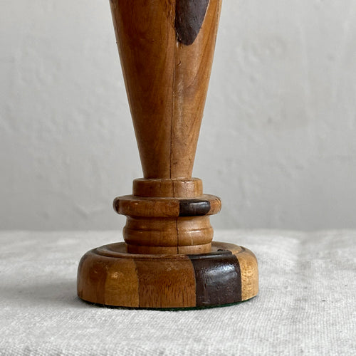 Antique Wood Goblet