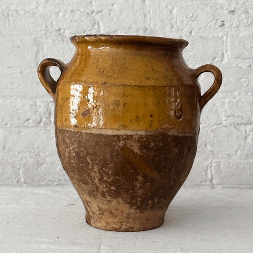 18th Century French Ceramic Glazed Confit Pot (CV08)