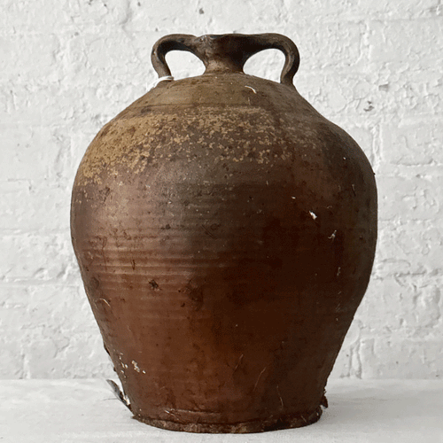 18th Century French Spouted Ceramic Oil Vessel (CV12)