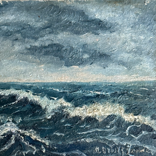 19th Century Dutch Seascape Painting
