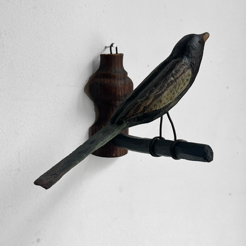 Antique Black Forest Carved Bird (B2402)