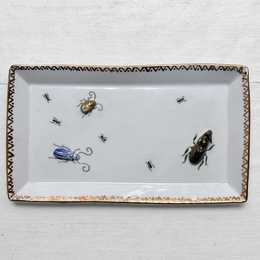 Beetles Rectangular Bug Plate (BC166)