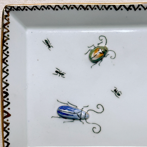 Beetles Rectangular Bug Plate (BC166)