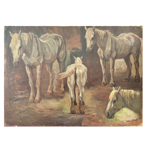 Evert Rabbers Horse Painting