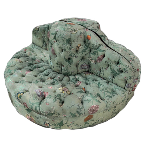 19th Century French Bourne Sofa in Pierre Frey Le Paravent Chinois Fabric