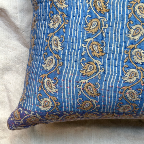 Vintage Sari Pillow (24-02)