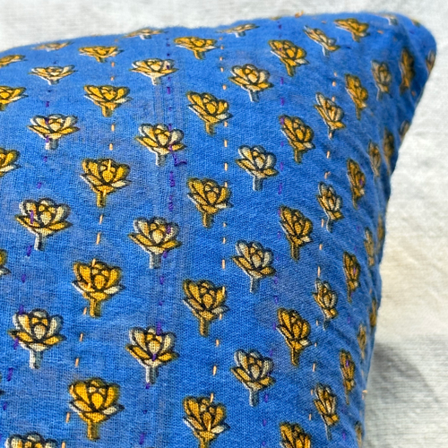 Vintage Sari Pillow (24-02)