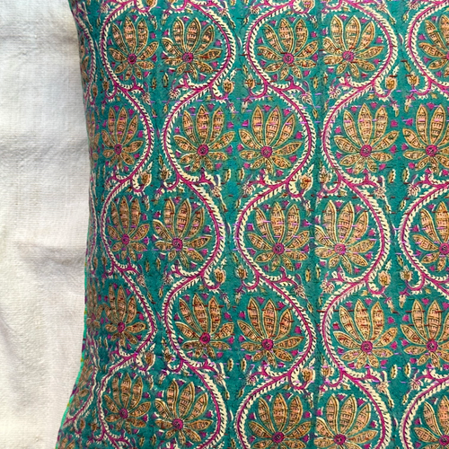 Vintage Sari Pillow (24-03)