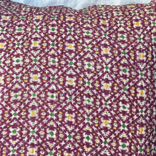 Vintage Sari Pillow (24-04)