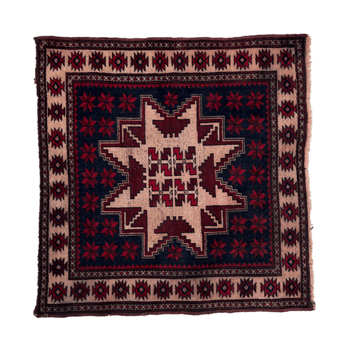 3'4" x 3'7" Late 20th Century Belouch Rug