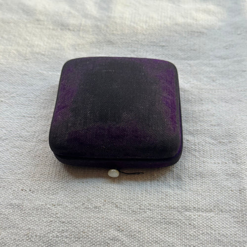 Purple Victorian Velvet Jewelry Box #140