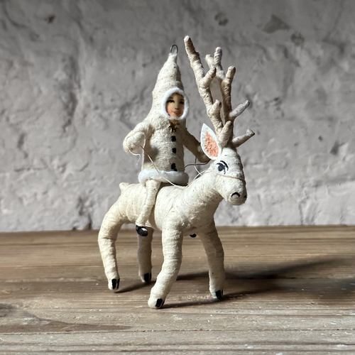 Reindeer Rider Ornament