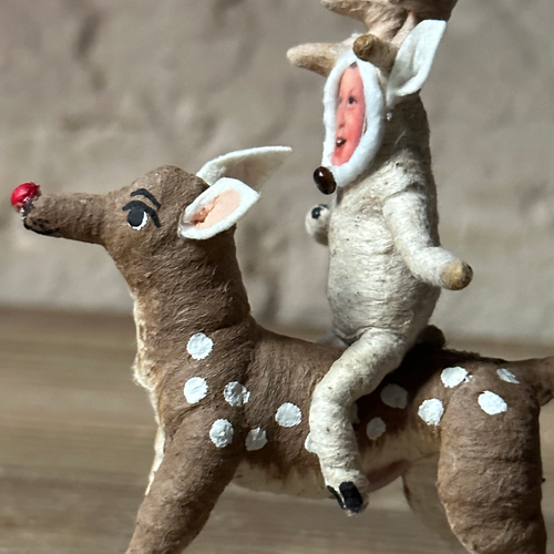 Rudolph Rider Ornament
