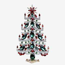 Rhinestone Crystal Bethlehem Christmas Tree