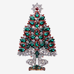 Rhinestone Crystal Tree with Jeweled Sprigs